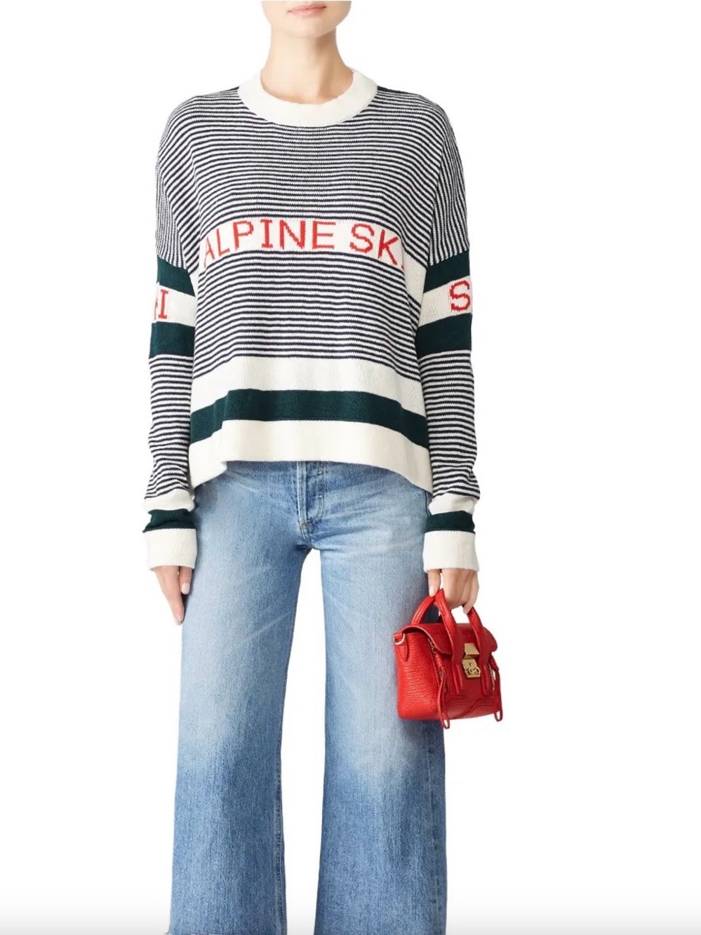THE GREAT. Alpine Ski Sweater Size XS